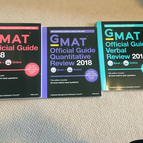 2018 GMAT books - Picture 1 of 2